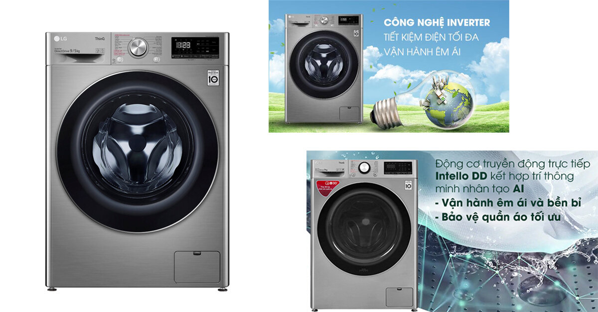 Tìm hiểu một số tính năng nổi bật của máy giặt LG